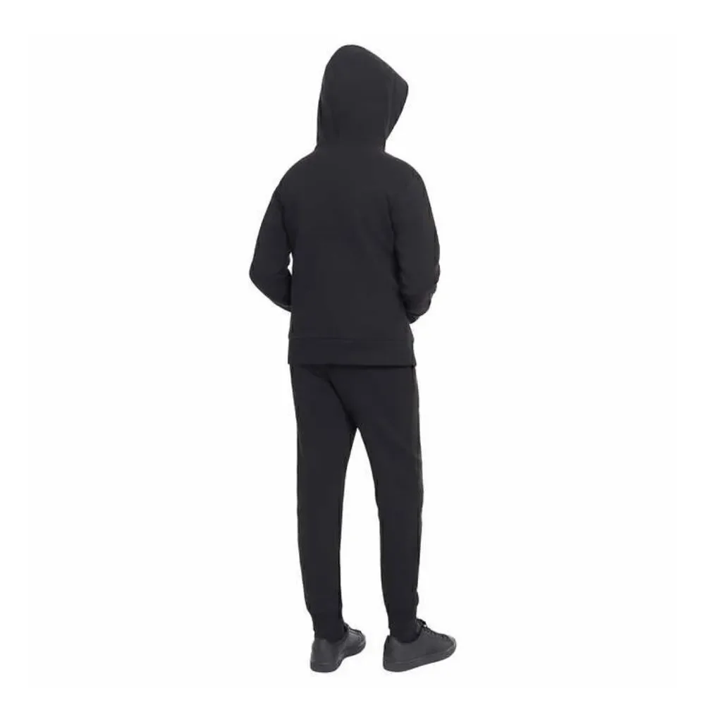 #8 PUMA Youth Fleece Sweatsuit Hoodie Jogger Set Medium 10/12 Black NWT